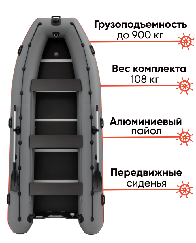 Kolibri KM-450DSL с алюминиевым пайолом 